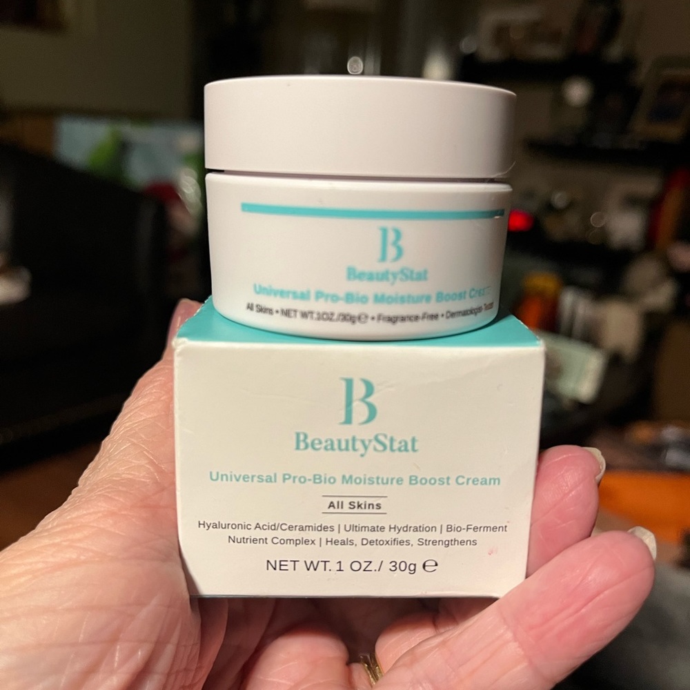 BeautyStat Universal Pro-Bio Moisture Boost Cream 30g.  New Sealed.